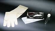 Kit Catheter Pediatric Soft PVC Gloves, Swabs, L .. .  .  